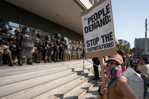 Comment on LA Anti-ICE Riots Released in Sputnik Int.
