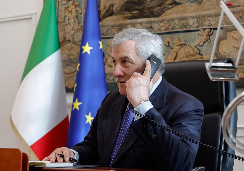 Messaggio dal vice presidente del Consiglio e ministro degli Esteri on. Antonio Tajani